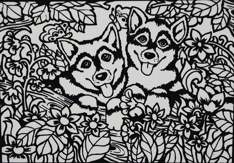 Tataruga Malkarton, Karton, 29,7 × 21 cm, grau