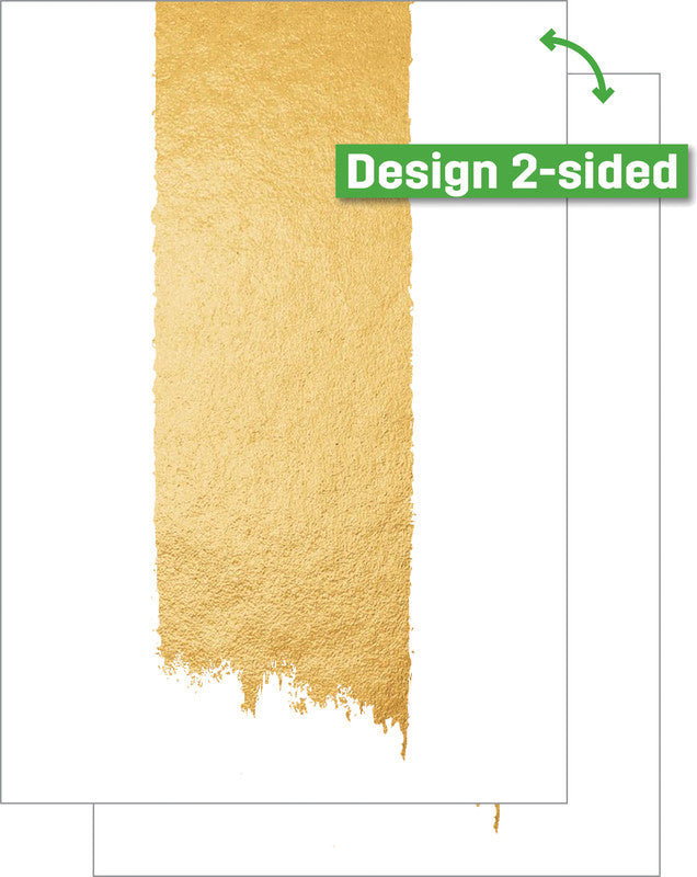 Sigel Designpapier Golden Brush Stroke – A4, 200 g/m², 50 Blatt