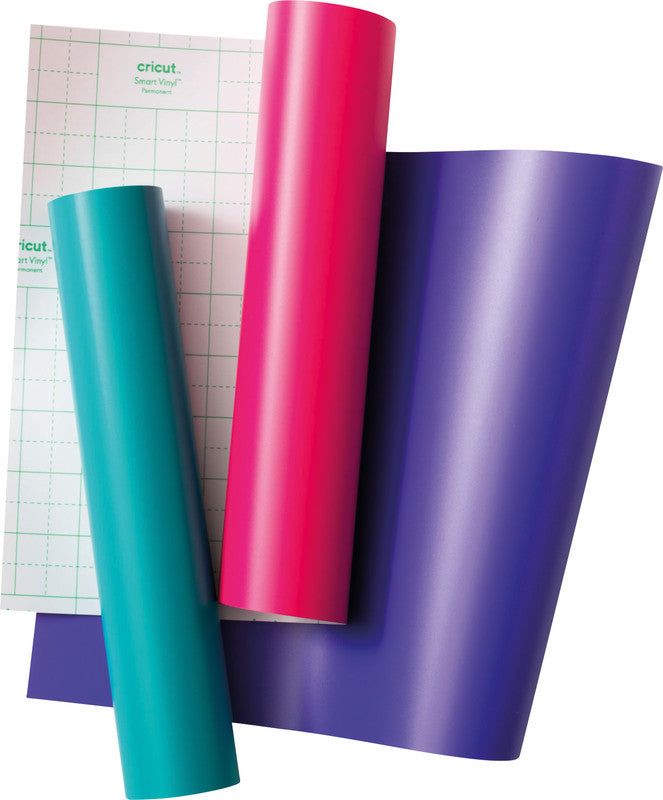 Cricut Matte Vinylfolie – Pink, Violett und Rot – 24,1 × 30,5 cm – für CRICUT JOY Xtra Schneideplotter