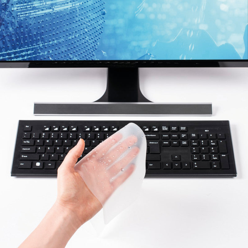 Hama Tastatur, Tastaturabdeckung, Weiss
