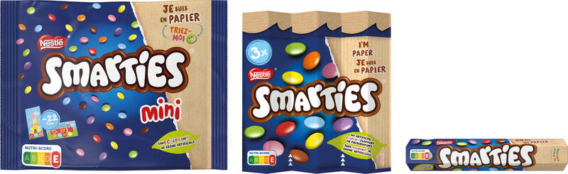 Smarties Schokoladensnack – Milch, Mini, 22 × 14,4 g (316,8 g)