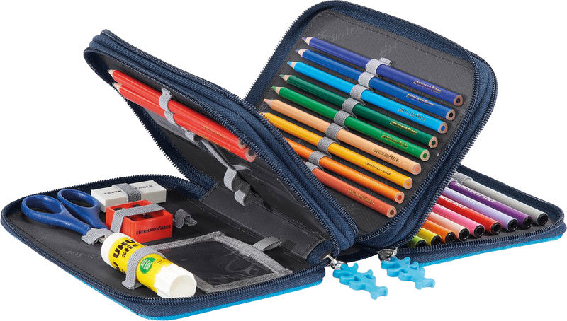 Step by Step XXL Etui, gefüllt, 43-teilig – Sky Rocket Rico – Kunststoff – 20 × 13 × 7 cm
