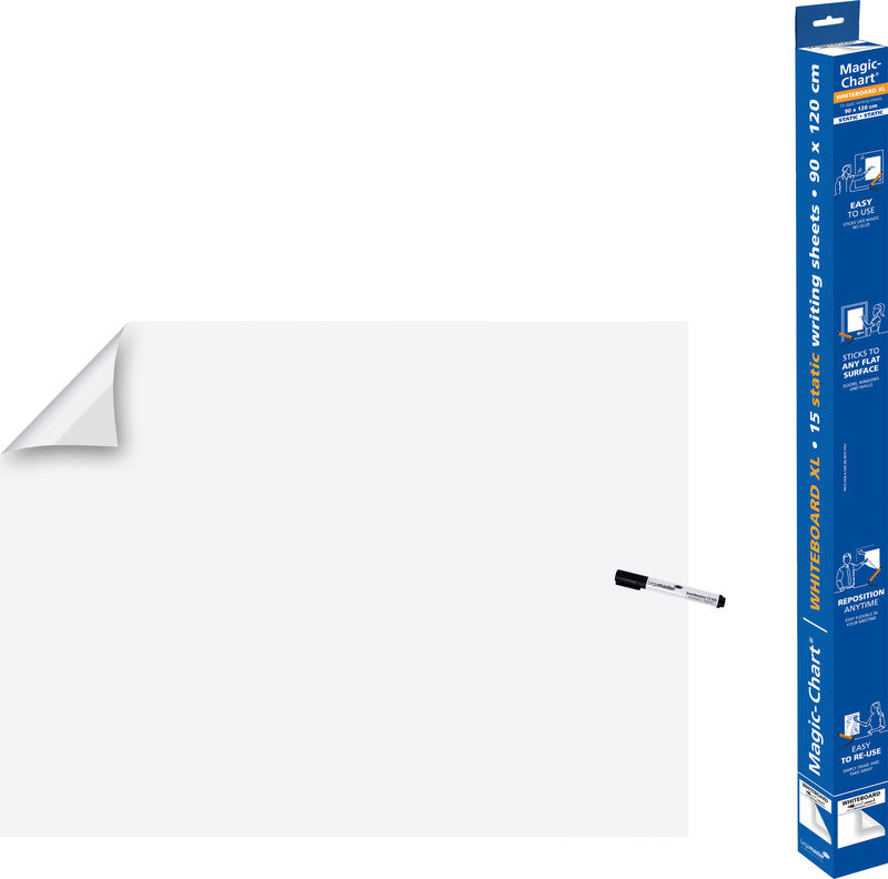 Legamaster Whiteboard – 120 × 90 cm, Wandmontage, inkl. Stift – 15-teilig