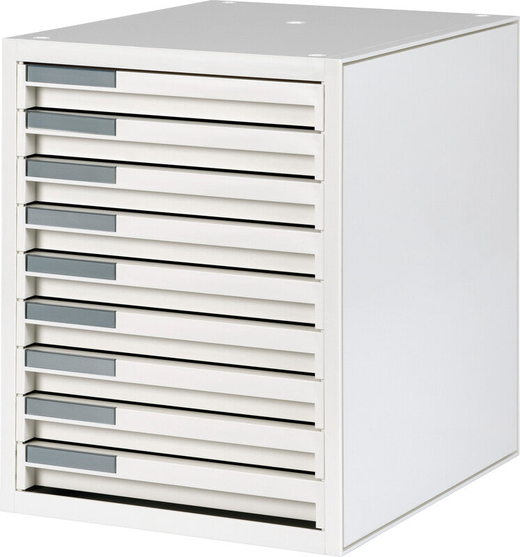 Styro Schubladenelement – für Format A4 – 270 × 340 × 345 mm
