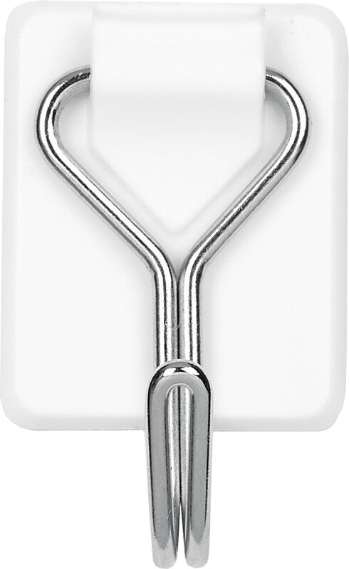 TESA Klebehaken – Kunststoff, Weiss – 3er-Pack