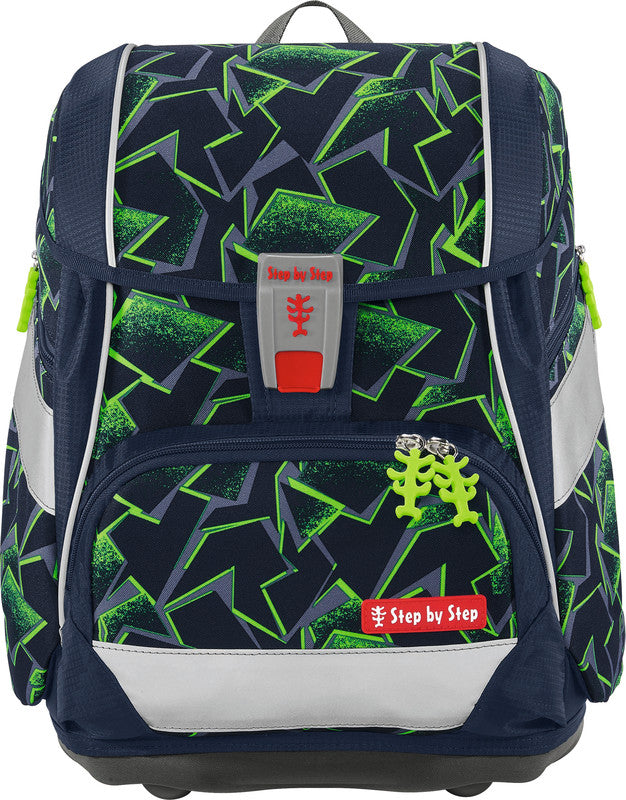 Step by Step Schulrucksack 2in1 Plus – 6-teilig – Wild T-Rex Taro