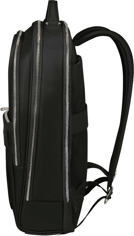 Samsonite Zalia 2.0 – Notebook-Rucksack – für 15,6" Notebook, 17,94 l, Nylon, Schwarz, RFID-Schutz
