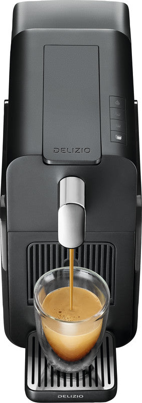 Delizio Brava Kapselmaschine – für Delizio-Kapseln, 1,3 l, Schwarz