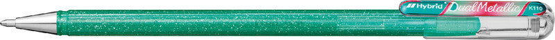 Pentel Gelschreiber 7er Etui – 7 Farben, 1 mm, für dunkles Papier, Kappe