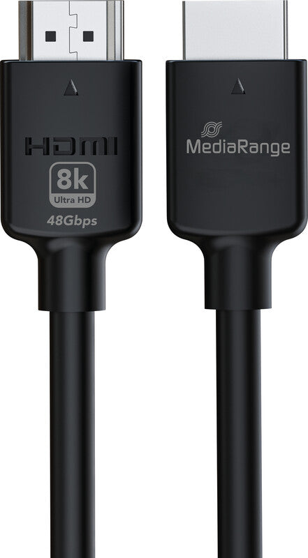 MediaRange HDMI-Kabel, Schwarz, 1 Stück