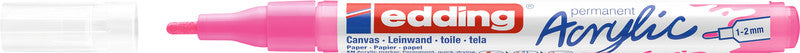Edding Acrylmarker für Acrylbilder – Neonpink