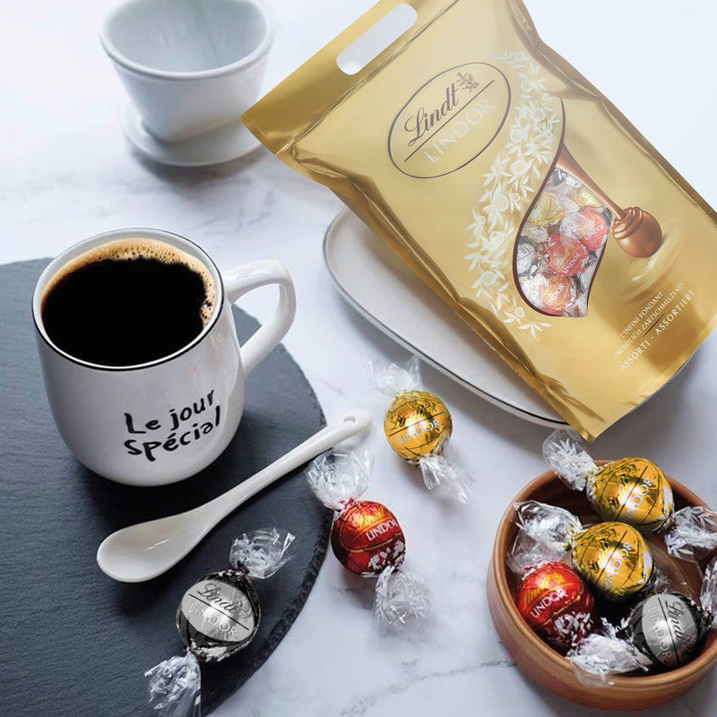 Lindt Lindor Pralinés Kugeln – assortiert, 160 Stück (2 kg)