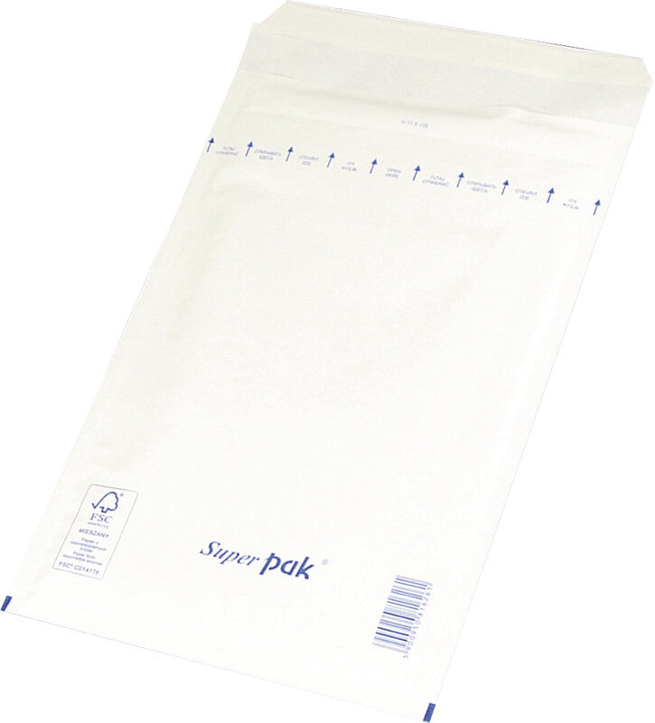 Office products Luftpolstertasche – 150 × 215 mm, weiss, selbstklebend – 1 Stück