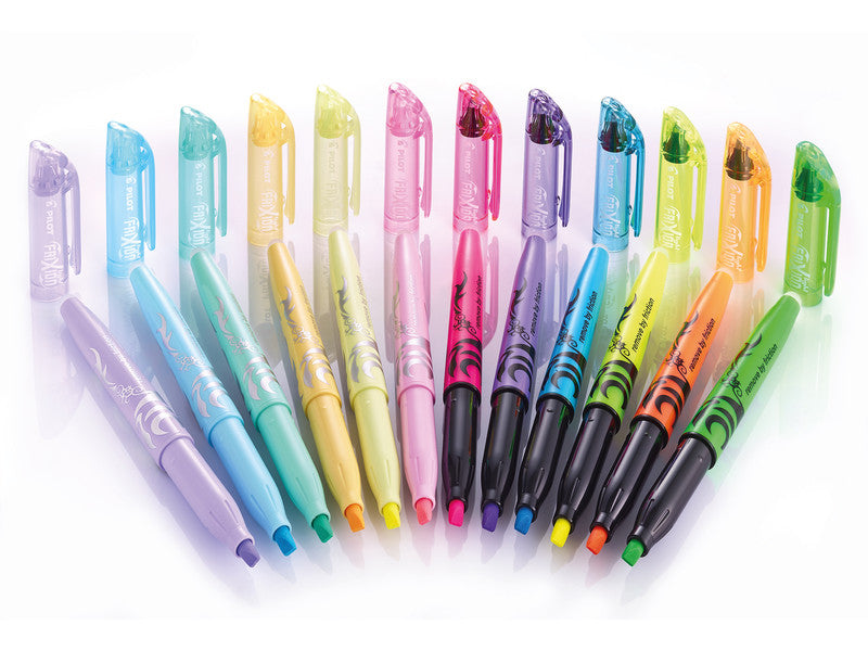Pilot FriXion Light Textmarker Pastellgrün – Keilspitze, 3,3 mm, radierbar