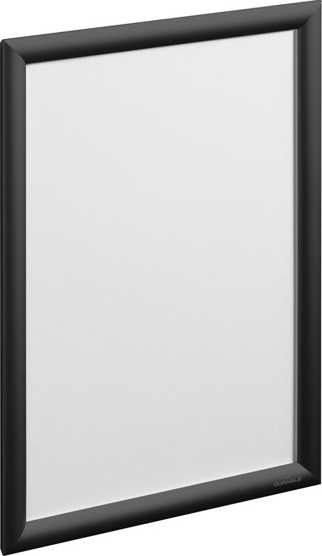 Durable Plakatrahmen 479701 – 327 × 451 mm, schwarz, Aluminium, für A3