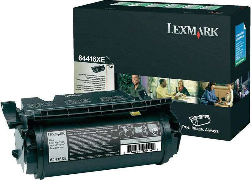 Lexmark Toner – schwarz, 32000 Seiten