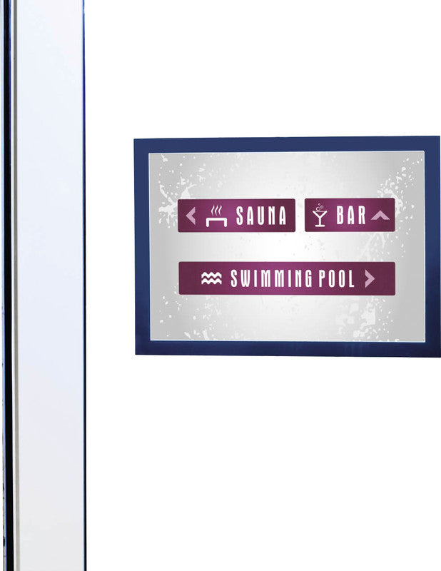 Durable DURAFRAME Magnetrahmen – A4 – Dunkelblau – 2er-Pack