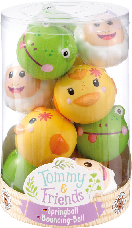 Trendhaus Tommy & Friends Springball – 1 Stück, Ø 63 mm
