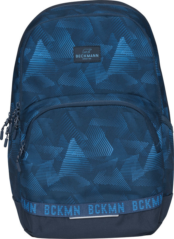 Beckmann Junior Sport Rucksack – Blue Quartz – 31,0 × 45,0 × 22,0 cm – aus recyceltem PET