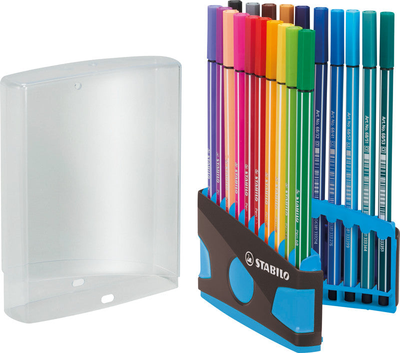 STABILO Filzstifte Pen 68, Strichbreite 1 mm, 20 Farben