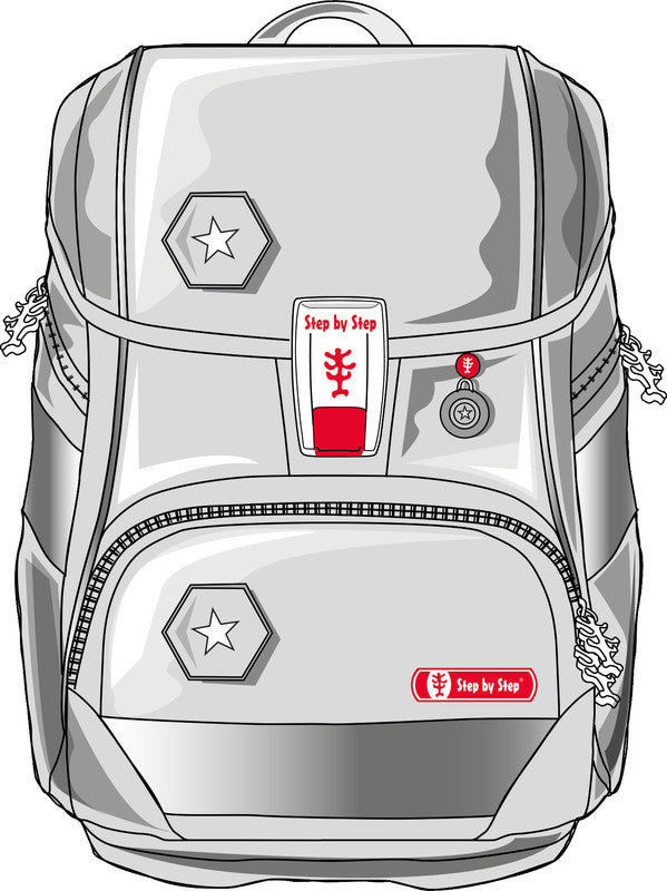 Step by Step Magic Mags Zubehörset – 6-teilig – Police Car Cody