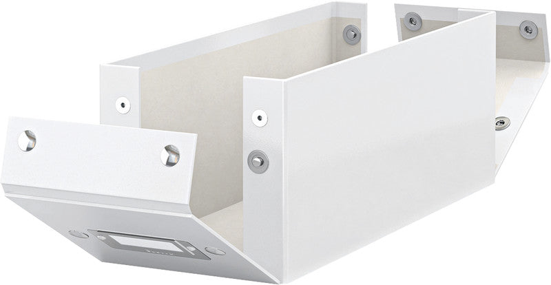 Leitz Aufbewahrungsbox – 160 Disks, Hartplatte, Weiss, 143 × 352 × 136 mm