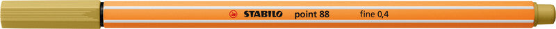 STABILO Point 88 Fineliner 0,4 mm – Khaki