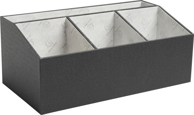 Exacompta Schreibtisch Organizer – für Smartphone, Notizbücher, Tablet – 280 × 150 × 115 mm