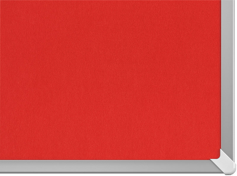 Nobo Pinnwand – Filz – 72 × 41 cm, rot