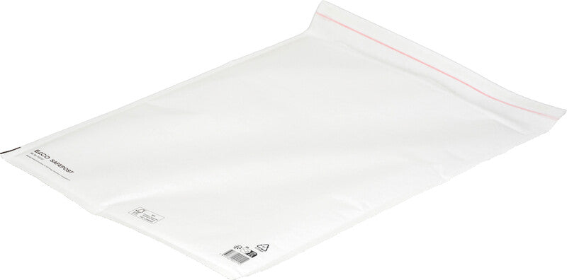 Elco Luftpolstertasche – 350 × 470 mm, weiss, selbstklebend