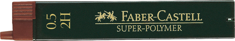 Faber-Castell Bleistiftminen – Graphit, 0,5 mm, 12 Stk.