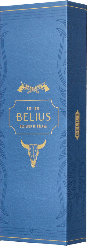 Belius Kugelschreiber – Blau, Aluminium