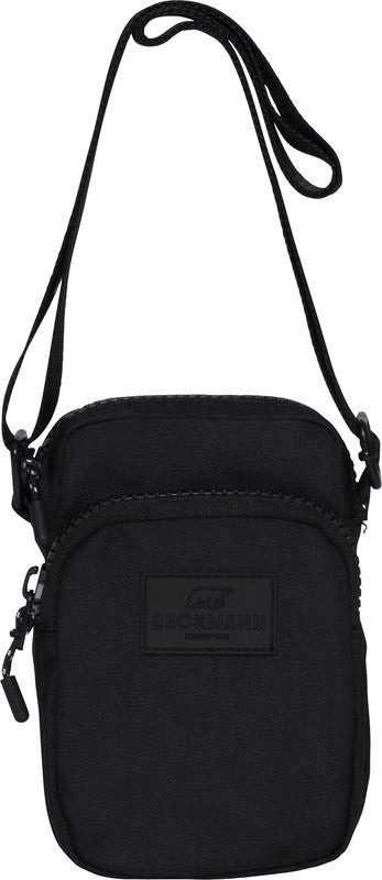 Beckmann Umhängetasche – Motiv Black Bold, 11 × 17 × 5 cm, Polyester (PES)