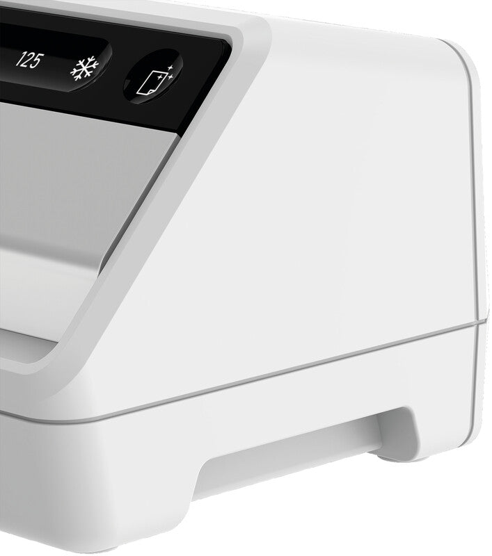 Fellowes Saturn 3i Laminiergerät A4 – Kaltlaminierer, bis 125 µm, 2 Rollen, 300 mm/min, schwarz/grau