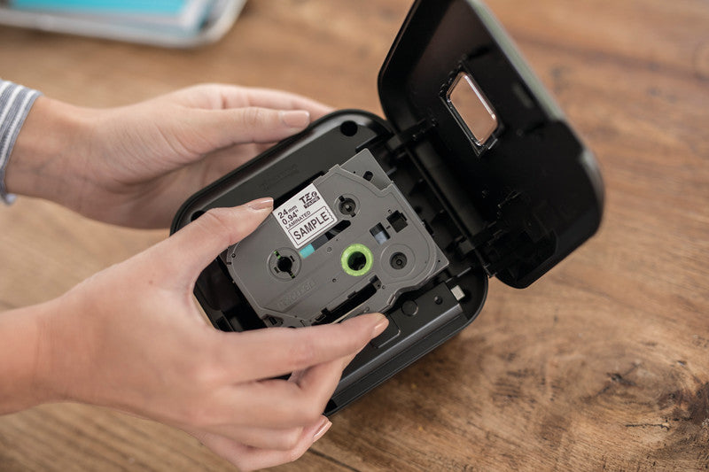 Brother P-touch Cube Plus P710BT – Beschriftungsgerät, Thermodirekt, für Bänder bis 24 mm, USB, Bluetooth