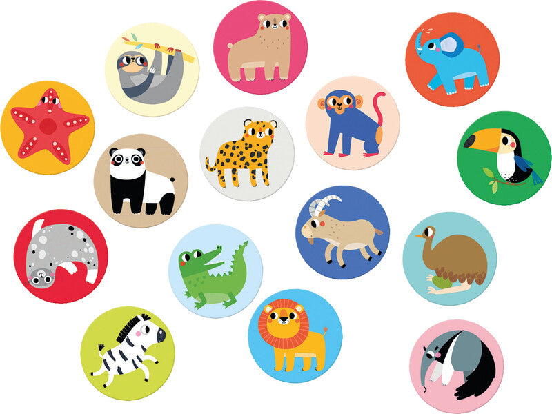 Banana panda Memory Wild Animals – Kartenspiel, ab 2 Spieler, ab 2 J.