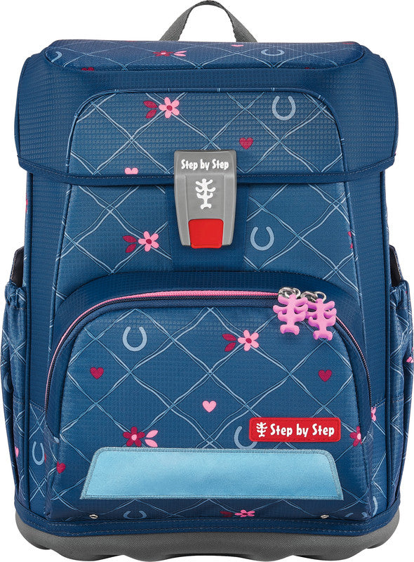 Step by Step Schulrucksack-Set Cloud – 5-teilig – Horse Lima – Recycelte Materialien