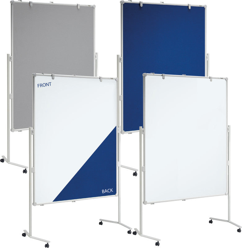 MAUL Pinnwand – Kork, Aluminiumrahmen – 120 × 150 cm