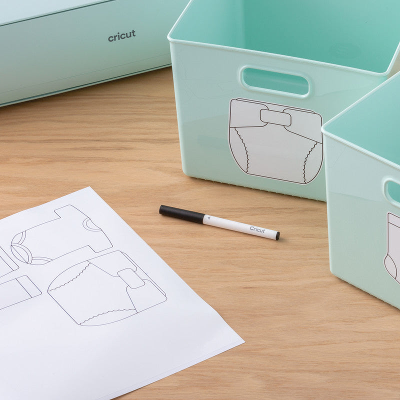 Cricut Schmucketiketten – für Cricut Joy Schneideplotter, Folie, permanent haftend, 330 × 910 mm