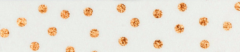 Folia Washi Tape Hotfoil – wiederablösbar, Papier, 15 mm × 10 m, rosegold