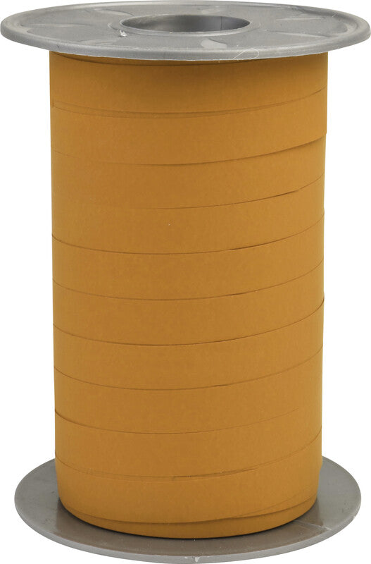 Präsent Geschenkband – Opak – Kunststoff, 10 mm × 200 m – Gold