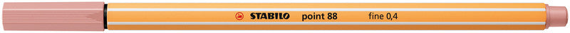 STABILO Point 88 Fineliner 0,4 mm – rot