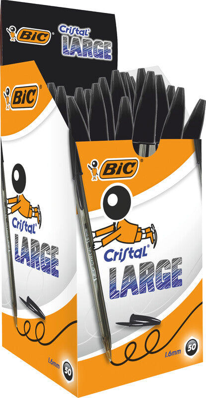 BIC Kugelschreiber – transparent, Kunststoff