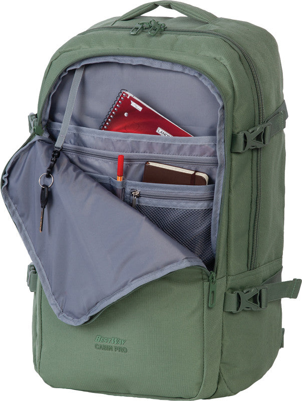 Bestway Cabin Pro Ultimate – Notebook-Rucksack – für 17,3"-Notebook, 30 l, Kunststoff, Khaki