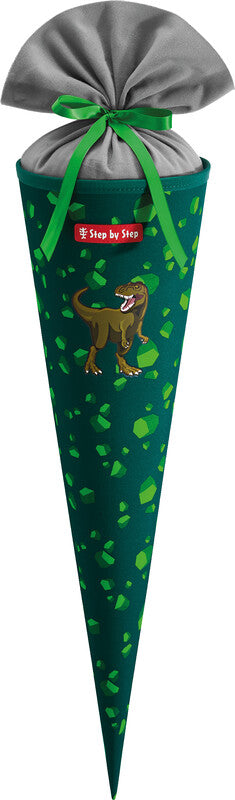 Step by Step Schultüte 70 cm × Ø 18 cm, 5 l – Motiv Dino Targo – Serie SPACE – rPET