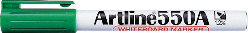 Artline Whiteboard-Marker 550A – Rundspitze 1,2 mm – Grün – Trocken abwischbar