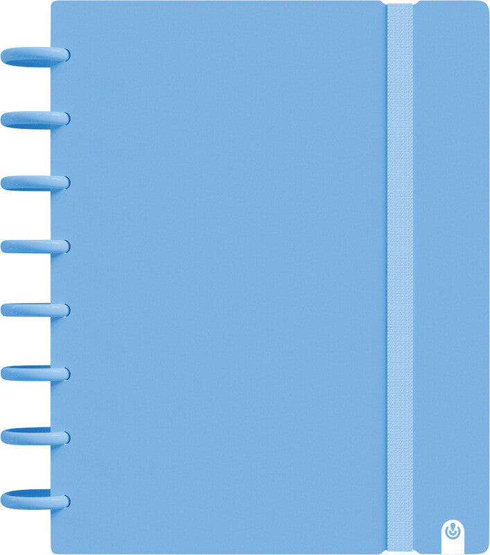 Carchivo Ingeniox Notizbuch, Softcover, 160 Seiten, spezielle Perforierung, 100 g/m² – Pastellblau