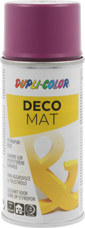 Dupli-Color – Farbspray – Purpur, matt, 150 ml, für Styropor, Metall & Holz
