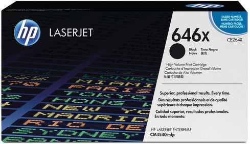 HP Toner 646X – Schwarz, 17000 Seiten