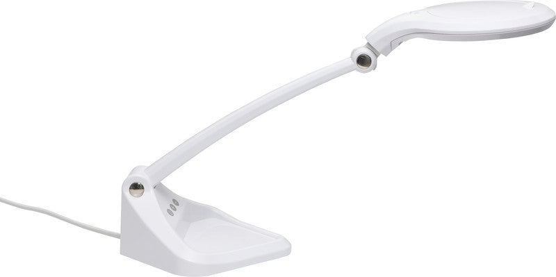 MAUL Leuchtlupe – 1,75× (Spot 4×) – Ø 100 mm – mit LED – weiss